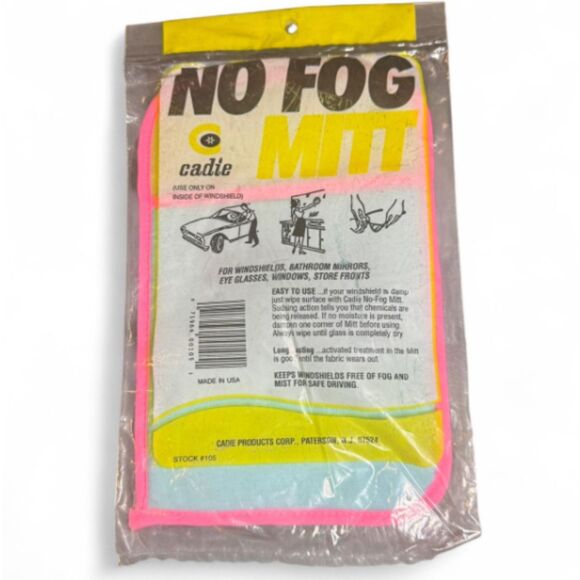 Cadie No Fog Mit for Windshield Mirror Eyeglass Fogging – New in Packaging - Picture 3 of 3